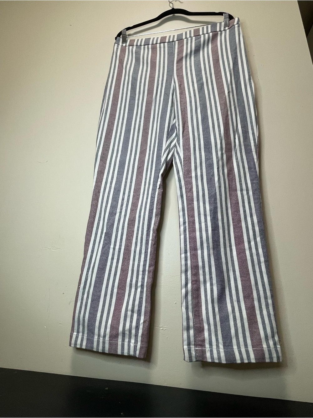 Free People Striped Wide Leg Pants – Size 12@